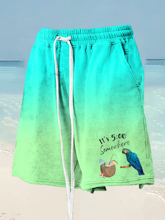 Men's Jimmy Buffett Day Printed Shorts