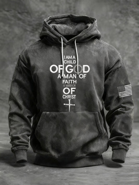 Men's Man Of God Casual Hoodie