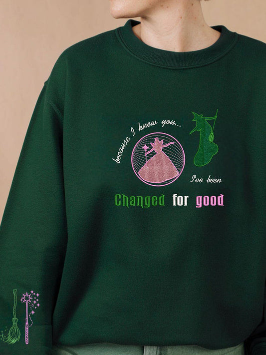 Women's Changed For Good Embroidered Sweatshirt