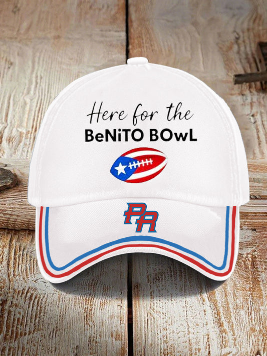 Unisex benito bowl Design Print Hat