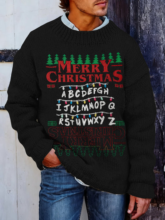 Men's TV show Inspired Stranger Christmas T-shirt Sweater