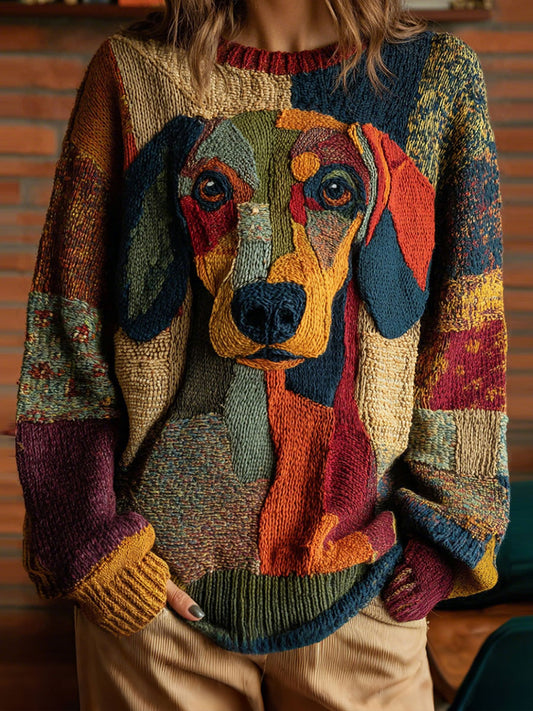 Women's Dog Print Tops