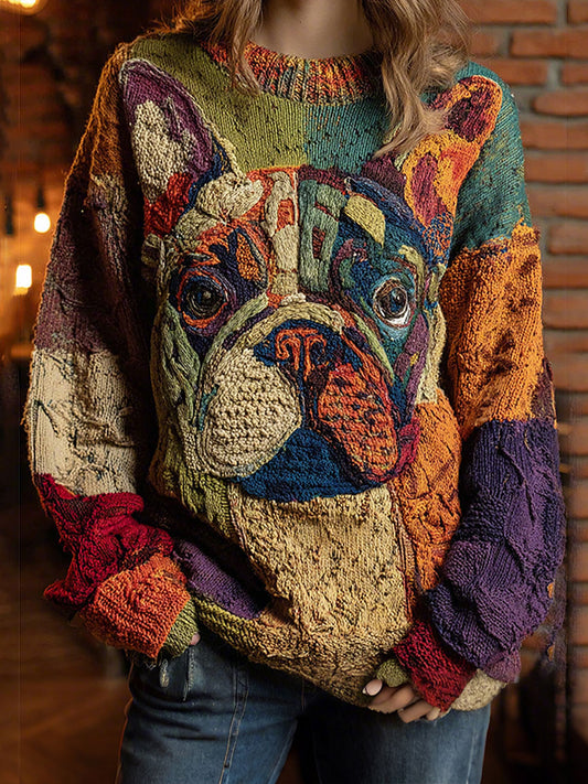 Women's Dog Print Tops