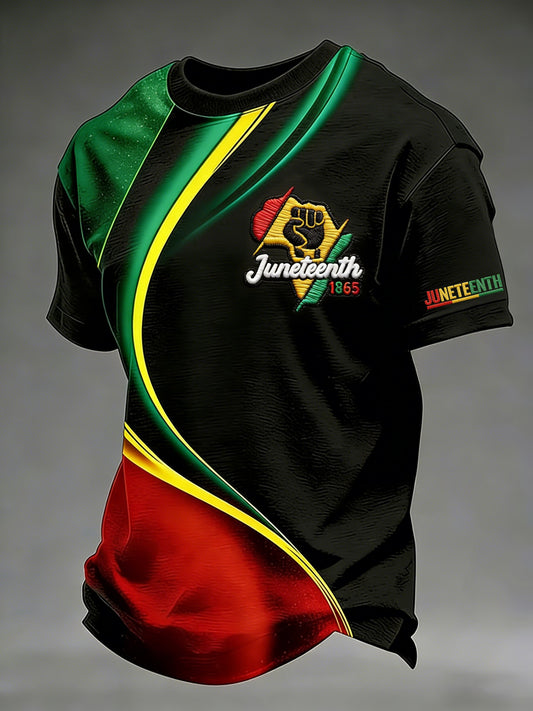 Men's Juneteenth 1865 Printed T-shirt