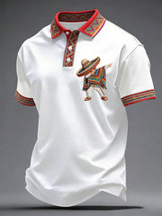 Men's Cinco de Mayo Printed Casual Shirt