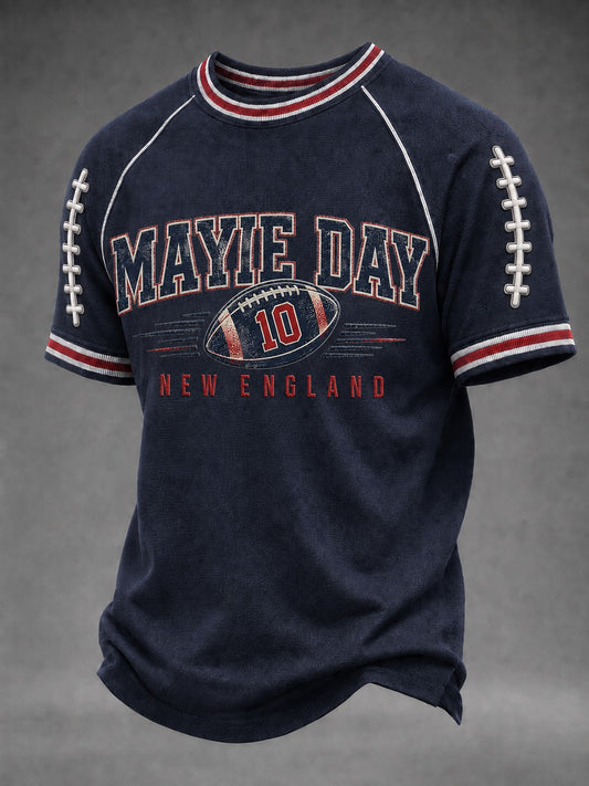 Men's Football Printed T-shirt