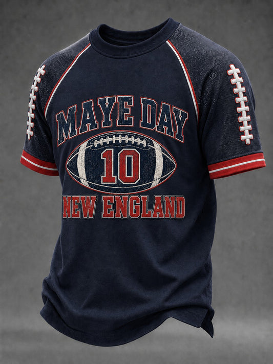 Men's Football Printed T-shirt