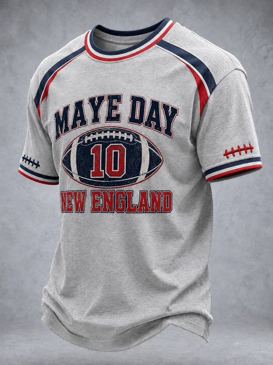 Men's Football Printed T-shirt
