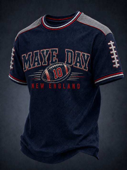 Men's Football Printed T-shirt