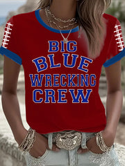 Women's New York Football Print T-shirt