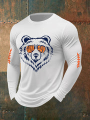Men's Football Fans Lovers Gameday Long-Sleeve T-Shirt