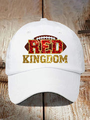 Red Kingdom Football Hat
