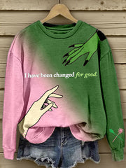 Women's Movie Inspired Art Print Vintage Sweatshirt