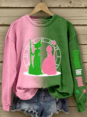 Women's Movie Inspired Art Print Vintage Sweatshirt