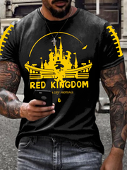 Men's Football Fans Lovers Gameday Casual short sleeves t-shirt