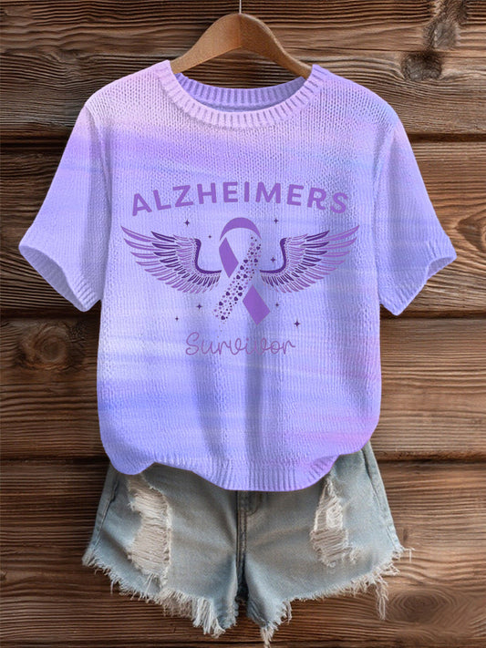 Women's Alzheimer's Disease Cozy Knit Sweater