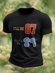 Men's 8789 Diva Engaged Era Printed T-shirt