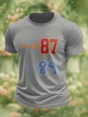 Men's 8789 Diva Engaged Era Printed T-shirt