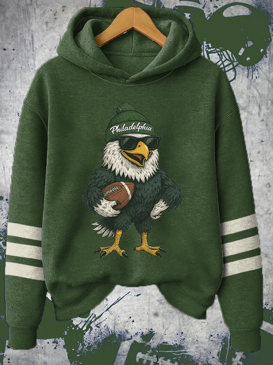 Women's Football Fans Lovers Gameday Casual  Sweatshirt