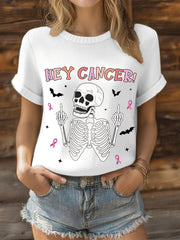 Women's Hey Cancer Breast Cancer Pink Ribbon Tops