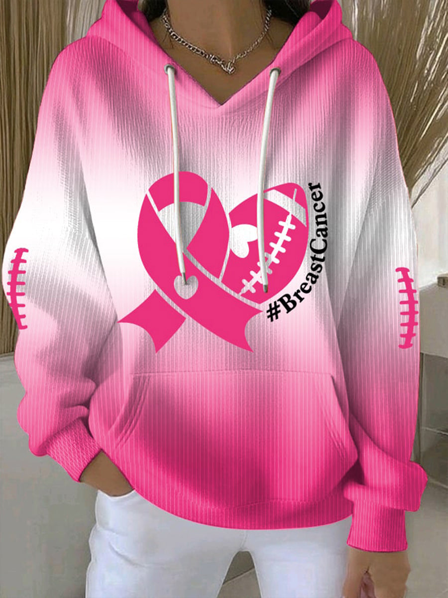 Women's Tackle Breast Cancer Hooded Sweatshirt