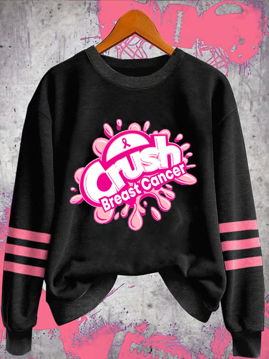 Women's Crush Breast Cancer Sweatshirt