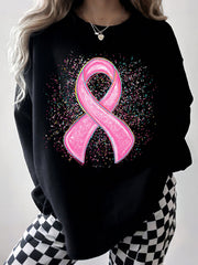 Women's Breast Cancer Awareness Pink Ribbon Sweatshirts