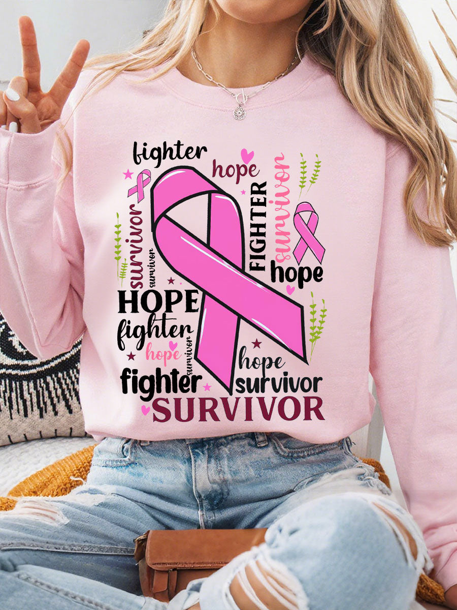 Women's Breast Cancer Awareness Sweatshirts
