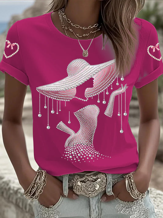 Women's Breast Cancer Awareness Short-sleeved T-shirt