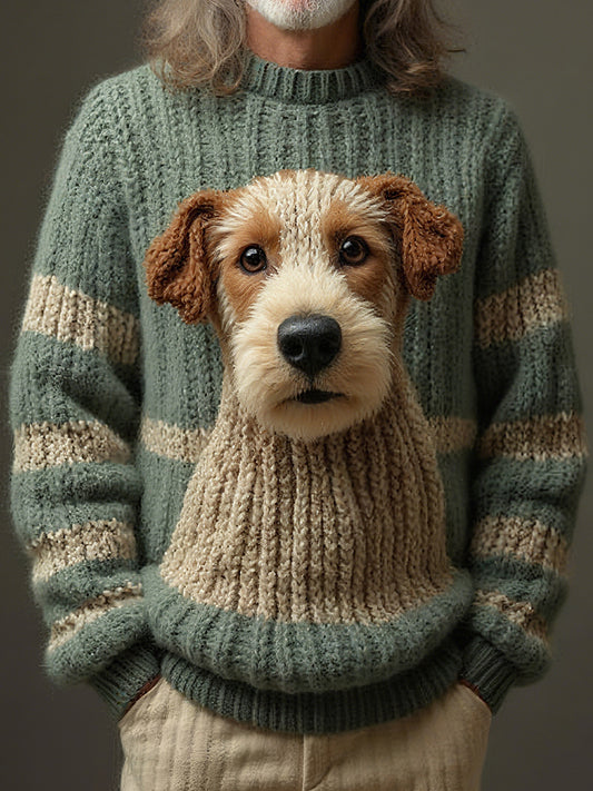 Men's Dog Sweater