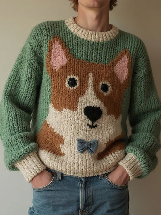 Men's Dog Sweater