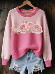 Women's Breast Cancer Awareness Pink Rose Tops