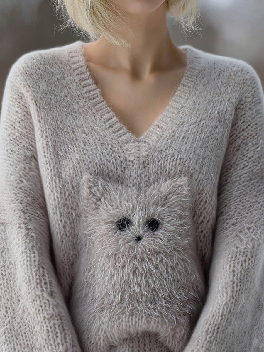 Women's Cat Sweater