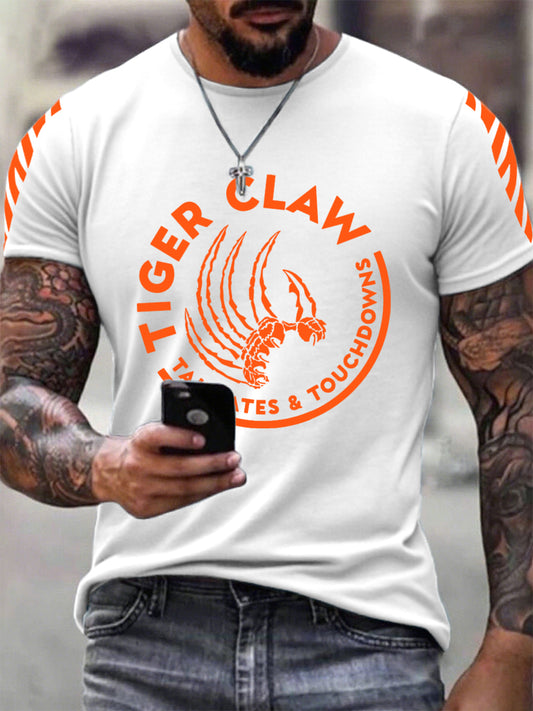 Men's Tiger Claw Print T-Shirt