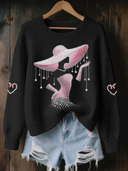 Women's Breast Cancer Awareness Sweater