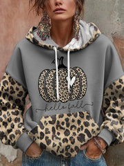 Women's Thanksgiving Autumn Pumpkin Printed Hoodie