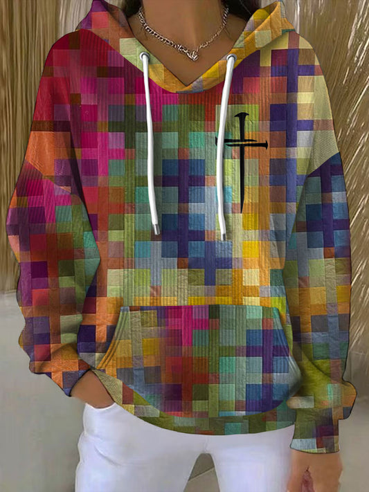 Women's Faith Art Printed Hoodie
