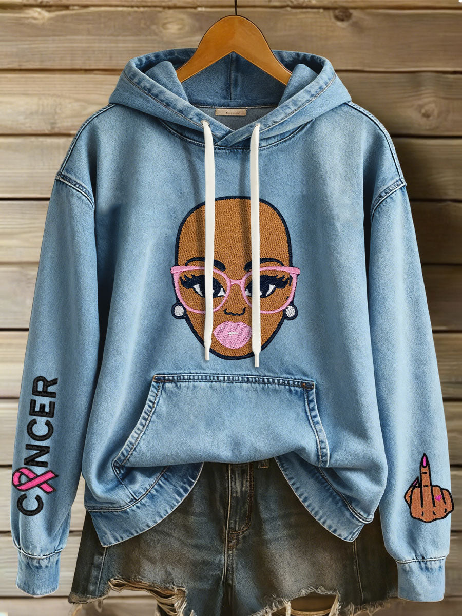 Women’s breast cancer awareness hoodies