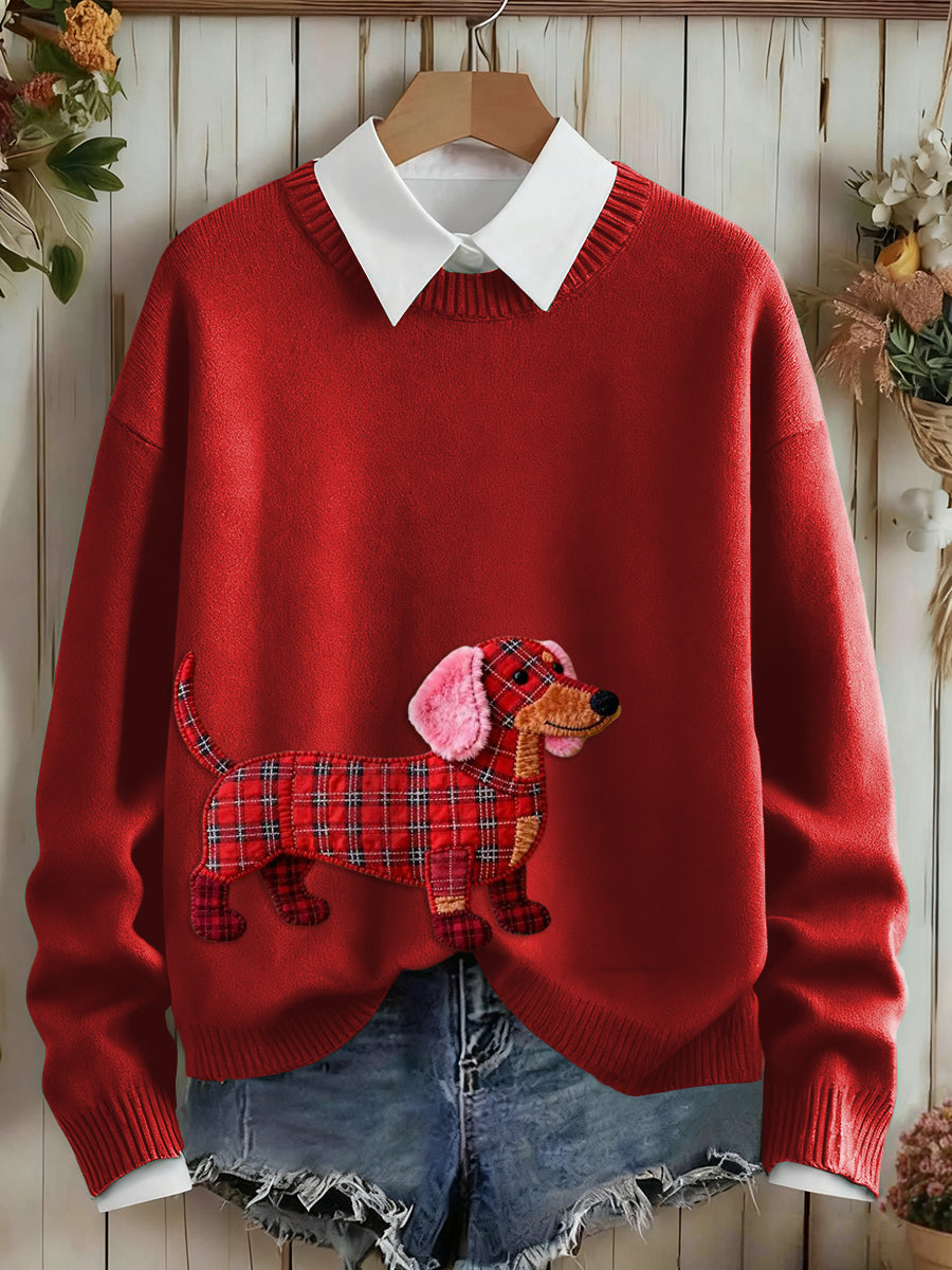 Women's Dog Art Sweatshirt