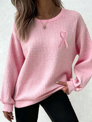 Women's Breast Cancer Awareness Pink Ribbon Sweatshirts