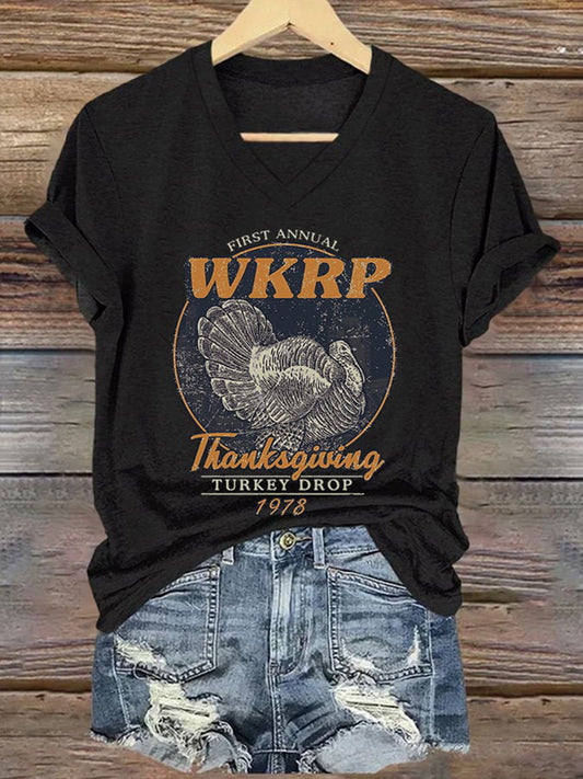Women's Funny Thanksgiving T-shirt
