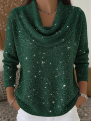 Women's Christmas Turtleneck Casual Tops