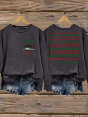 Women's Christmas Print Casual Sweatshirt