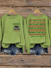 Women's Christmas Print Casual Sweatshirt