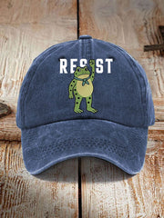 Unisex Portland Frog Print Hat