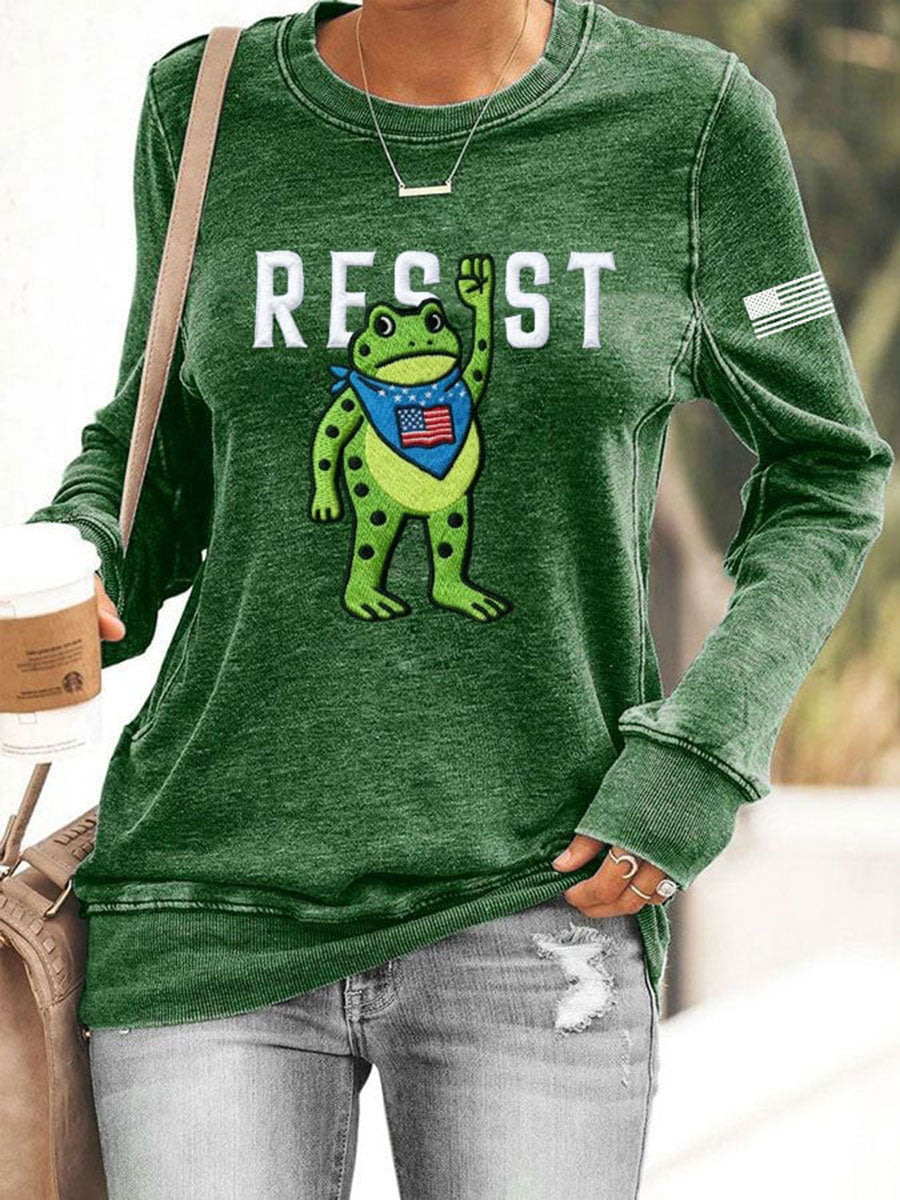 Women's Portland Frog Sweatshirt