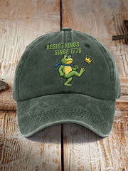 Unisex Resist Kings Since 1776 Print Hat