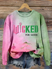 Women's Movie Inspired For Good Print Sweatshirt