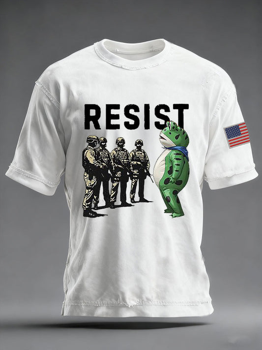 Men's Portland Frog Resist Vintage T-Shirt