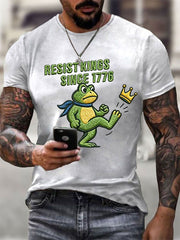 Men's Resist Kings Since 1776 Short-sleeved T-shirt